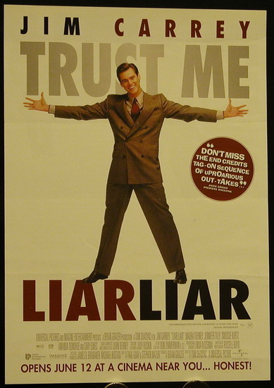 Liar Liar 1997 An original release Australian Herald for this comedy